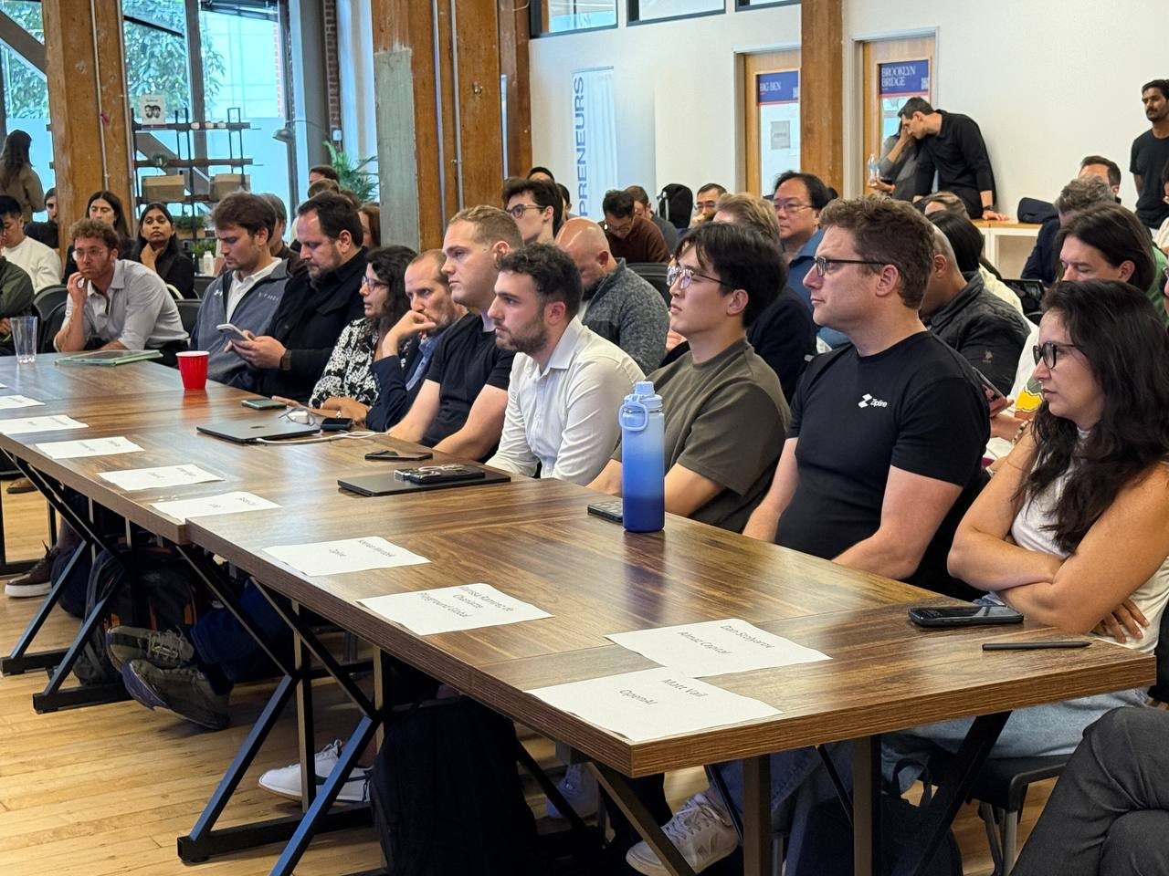 Founders in the audience
